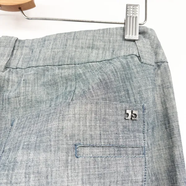 Joe's‎ Jeans Womens Blue Cotton Coastal Minimalist Wide Leg Trouser Pants 29 - Image 6