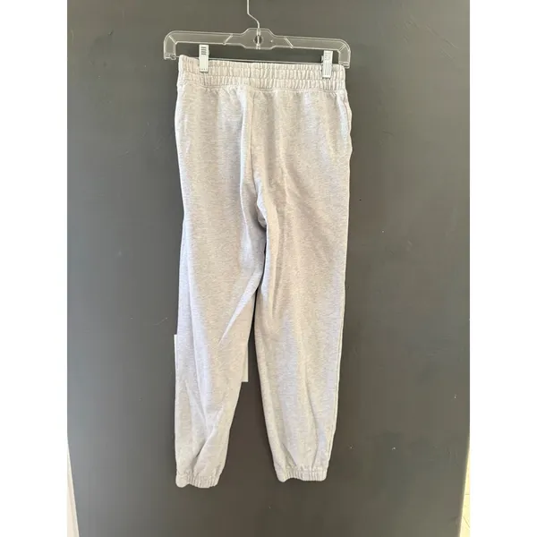 American Eagle Womens XS‎ Grey Heather Fleece Lined Jogger Sweatpants Relaxed - Image 3