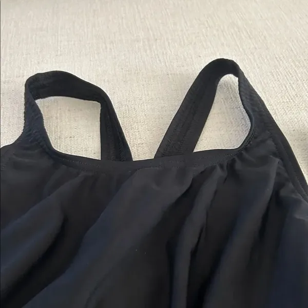 SPEEDO Girl's/Women ProLT Super Proback Solid One Piece Black, size 30, NWT - Image 6
