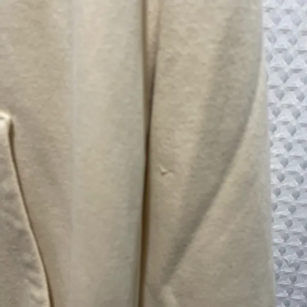 Billabong Women’s Pullover Hoodie Cream Size Small Wave Graphic - Image 2
