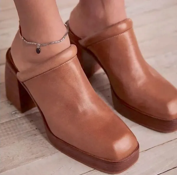 New Free People Ruby Platform Mules - Image 2