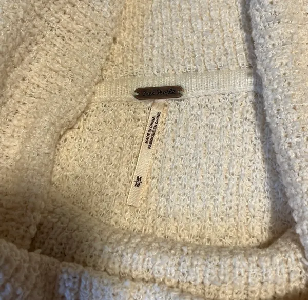 Free People Cowl Neck Sweater Oversized - Image 4