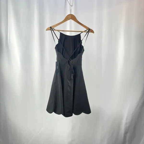 NWT Lulus Play On Curves Backless‎ Dress in Black Size Small - Image 5