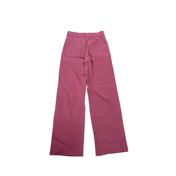 Madewell Emmett Wide Leg‎ High Rise Pants Antique Rose Pink size 25 NWT - Image 3