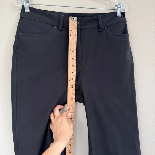 Lululemon City Sleek Size 29 Wide-Leg High-Rise Pant Light Utilitech Black- FLAW - Image 14