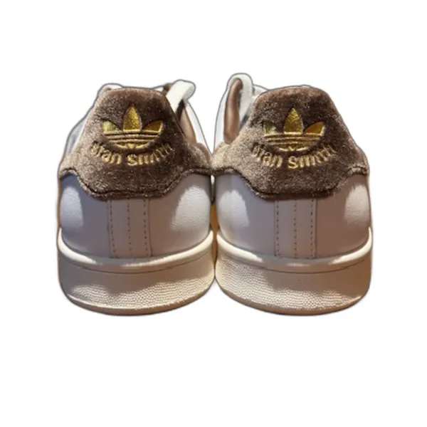Adidas 'White Velvet Brown' Stan Smith -Women's Size 8- New - Image 9