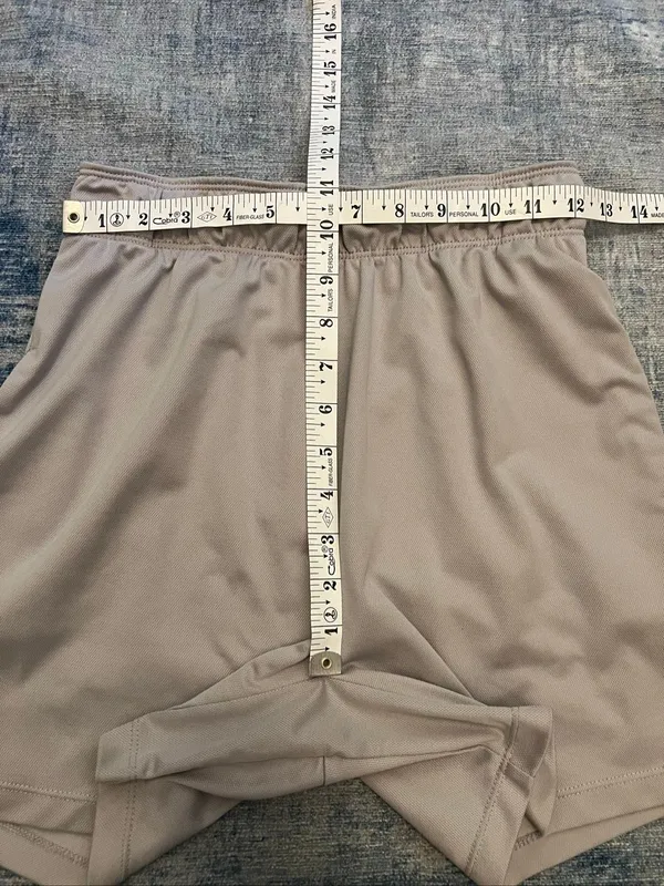 Nike Light Grey (Beige) Attack Dri Fit Mid Rise 5" Unlined Shorts Women's XS - Image 6