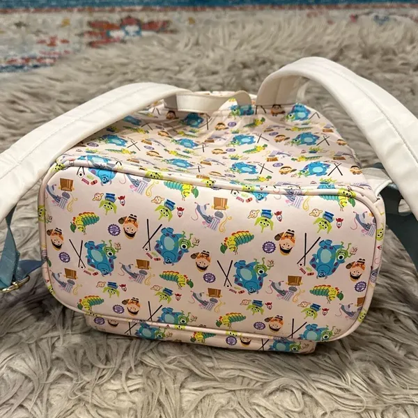 DISNEY Danielle Nicole Pixar Characters Mini Backpack, Excellent Condition - Image 5