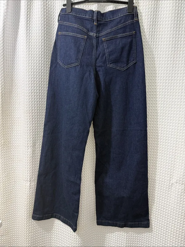 Gap Women’s High Rise Stride Wide-Leg Jeans Size 30/10R - Image 6