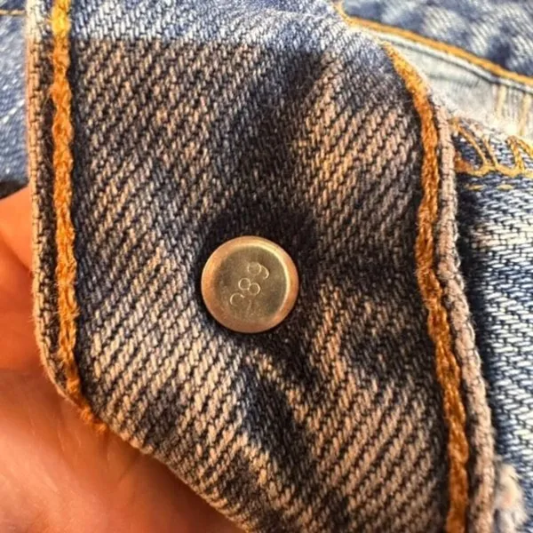 Vintage Levi's 550 Women's Relaxed Fit Tapered Leg Jeans Blue Denim‎ Size 12 - Image 8