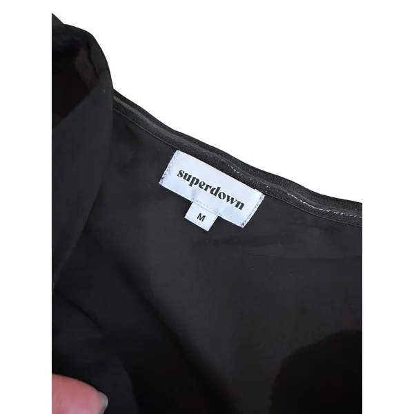 Superdown black one shoulder mini dress size Medium‎ - Image 2
