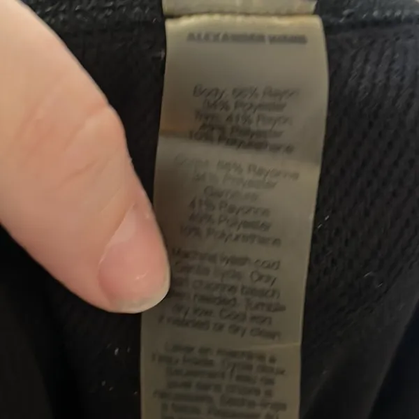 T Alexander Wang black short mini skirt - Image 7