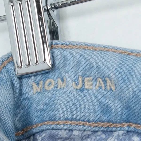 American Eagle Straight Taper Distressed Mom Jeans‎ Women's Size 00 Long - Image 8