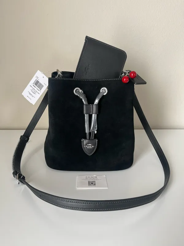 Coach Rowan Bucket Bag With Cherry Charm - Image 2
