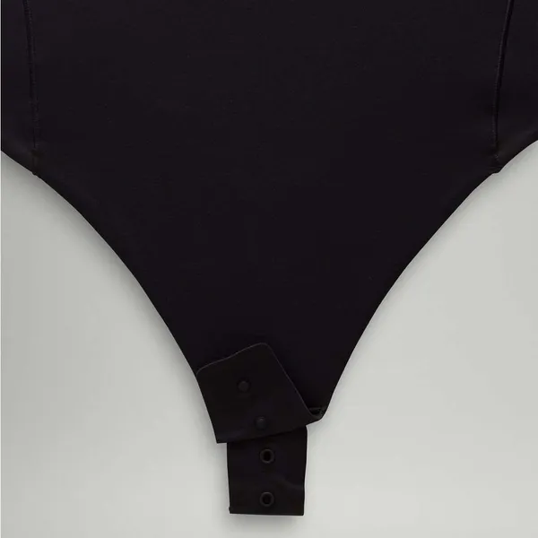 Lululemon Wundermost Ultra-Soft Nulu Square-Neck Sleeveless Bodysuit Black M - Image 8