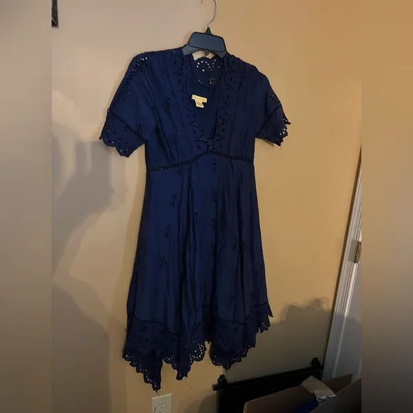 Catherine malandrino‎ blue dress 6 - Image 2