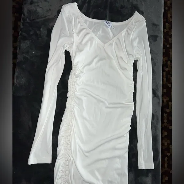 Princess Polly Adison Dress in White Size 6 - Image 8