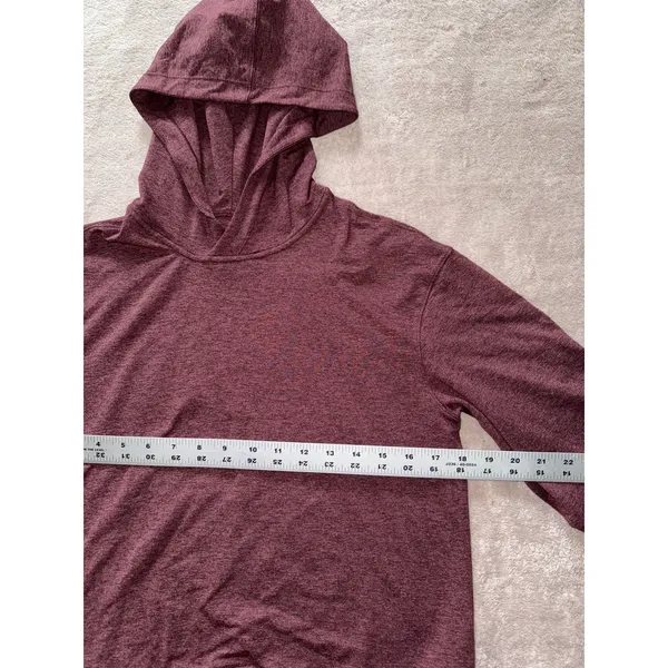 Lululemon Sweater Womens Red Lead The Pack Hoodie Rulu Fabric Run size 4 - Image 5