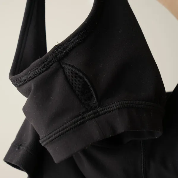 Lululemon Align Tank in Black Stretch Yoga Solid Athletic Sleeveless Top Cropped - Image 7