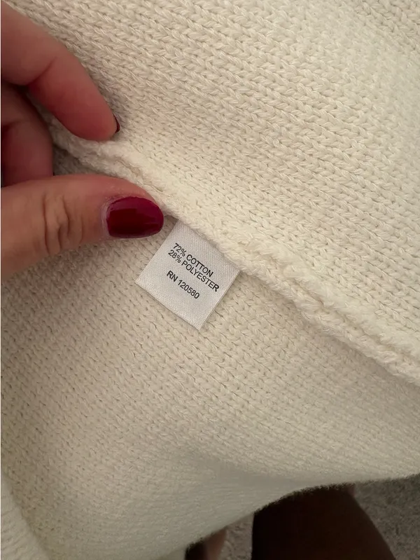 Amanda & Chelsea Cream Knit Suit Jacket - Image 5