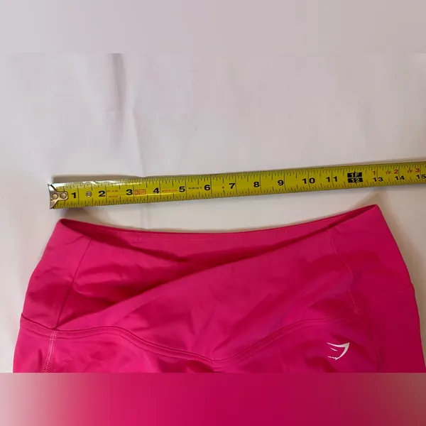 Gymshark Women Crossover Leggings Size Large Hot Pink/Fuchsia - Image 5