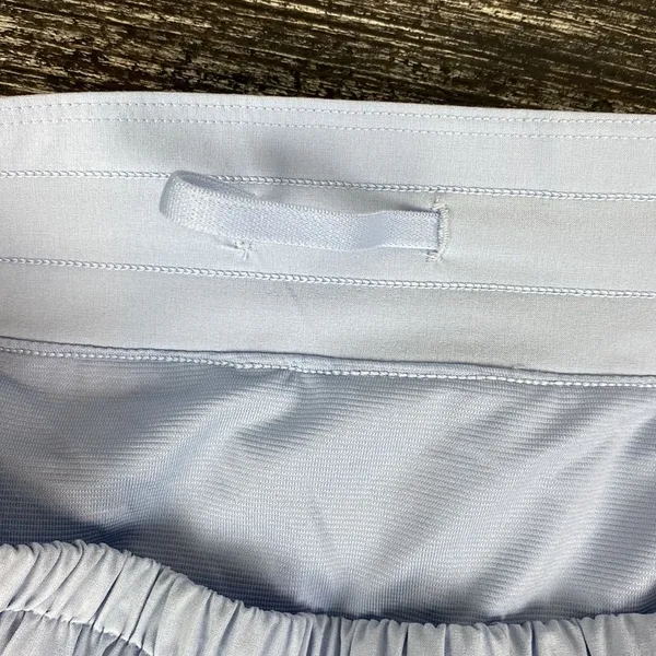 Lululemon Blue Hotty Hot Watercolor Running Lined Sport Athletic Shorts 10 - Image 5