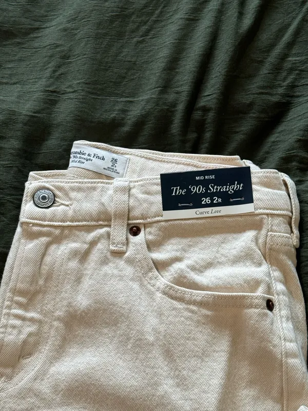 Abercrombie 90s High-Rise Jeans Curve Love - Image 2