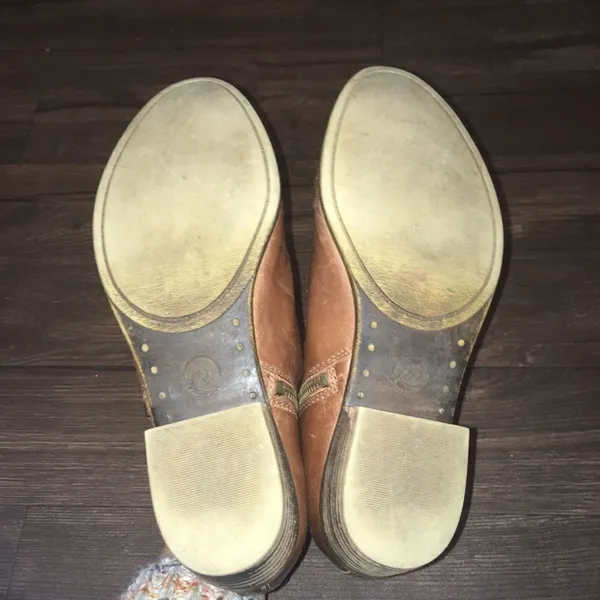 Lucky Brand Basel double zipper soft leather brown booties - Image 4