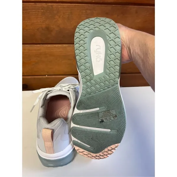 RYKA Women's Go For It Sneakers Sz 8.5 Soft Gray - Image 4