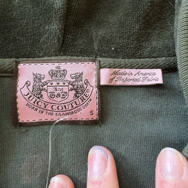 Vintage Y2K Juicy Couture Velour “Maiden Voyage” Zip Up Hoodie - Image 8