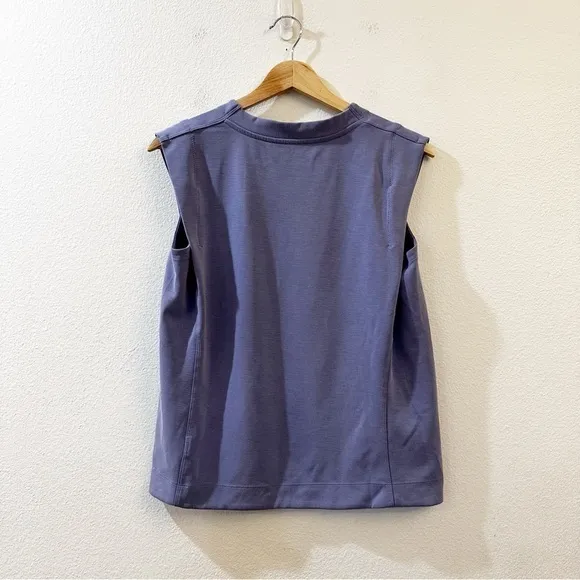 Athleta Seasoft Tank Sweatshirt In Periwinkle‎ Size Small - Image 6