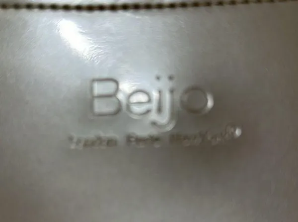 Beijo Shoulder Vintage Gray Bag with Black Double Straps - Image 8