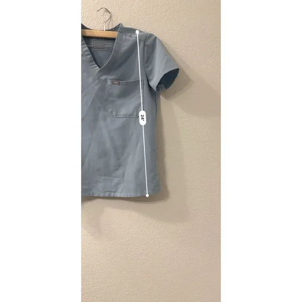 FIGS Catarina‎ One Pocket Scrub Top Sz XXS - Image 5