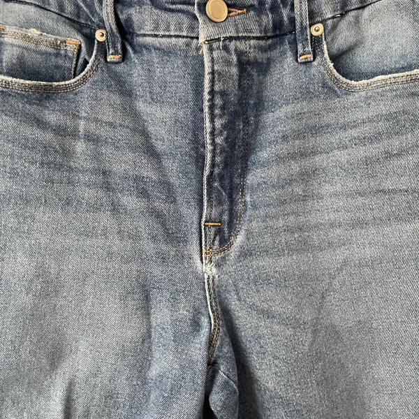 Good American Good Curve Straight Jeans Indigo 337 8/29 - Image 6