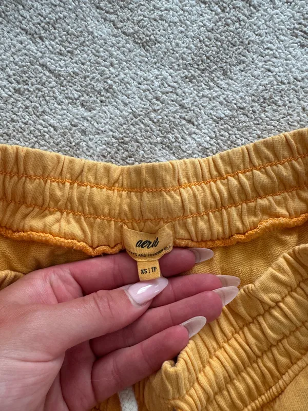 Aerie Orange Sweat Shorts - Image 2