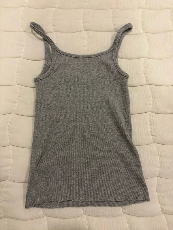 Gray brandy Melville tank  - Image 3