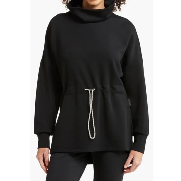 Varley Barton Funnel Neck Drawstring Sweatshirt Women’s Sz. S - Image 2