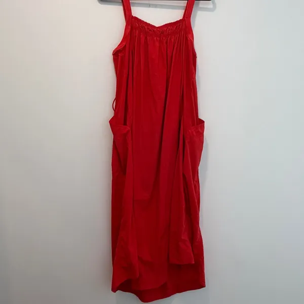 Daily Practice Anthropologie Women's Size L Keeseville Sleeveless Smocked Dress - Image 11