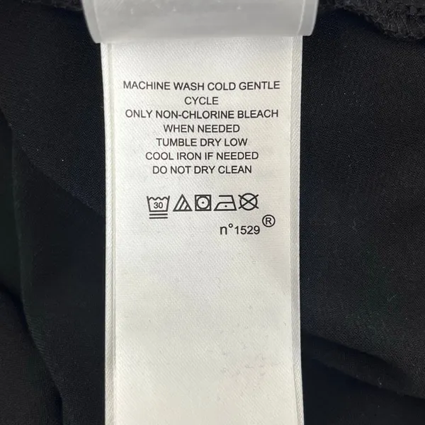 American Living Black White Midi Dress Size 10 Stretch Cocktail Career Party - Image 6