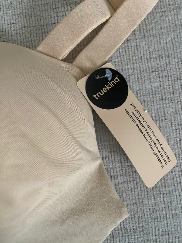 Nwt Truekind Supportive Comfort Wireless Shaping Bra Size Xl Beige - Image 6