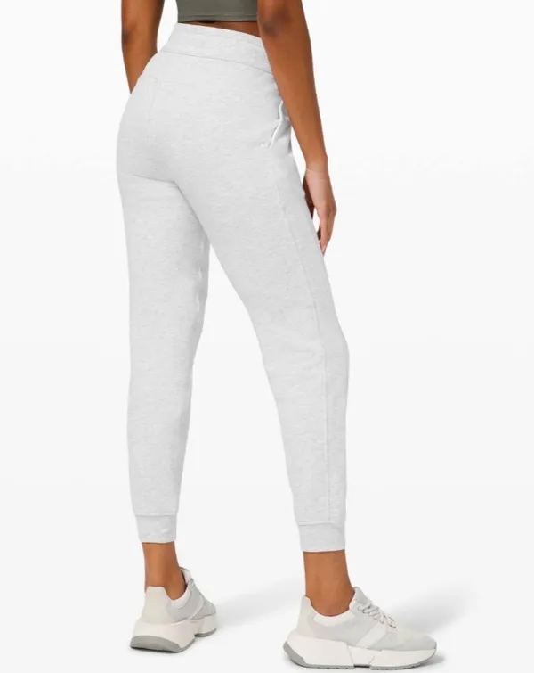 Lululemon Scuba High-Rise Jogger *Fleece 28" Heathered Core Ultra Light Grey 8 - Image 7