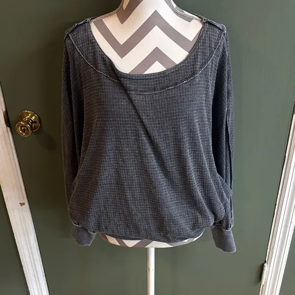 We The Free Gray Tunic Top - Image 4