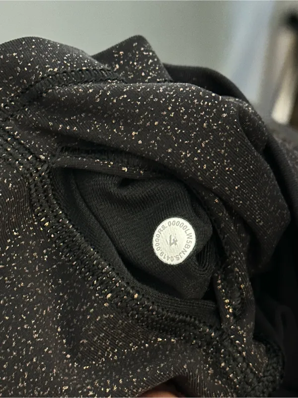 Lululemon Wunder Under High-Rise Tight *Foil 28" Luminosity Foil Print Black 4 - Image 5