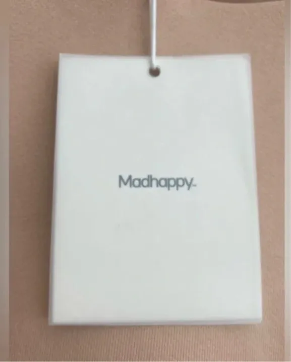 NWT Madhappy Classics Fleece Hoodie Rosewood XS Unisex Embroidered Hood - Image 6