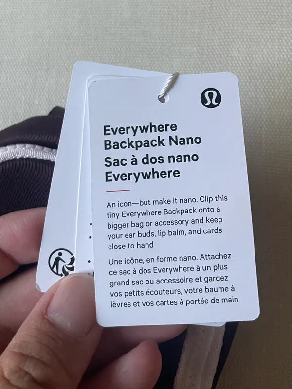 Lululemon Everywhere Backpack Nano - Goodnight Plum - Image 6