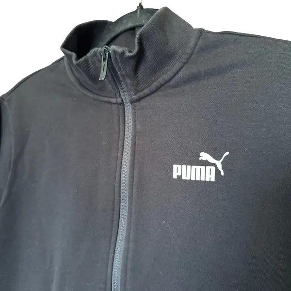Sporty Puma Full Zip Track Jacket Womens L Graphic Athletic‎ Running Outdoor - Image 3