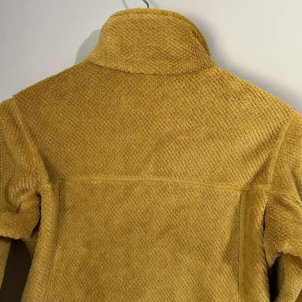 Patagonia Women's Small Re-Tool Snap-T Polartec Pullover Mustard Yellow Gold - Image 6
