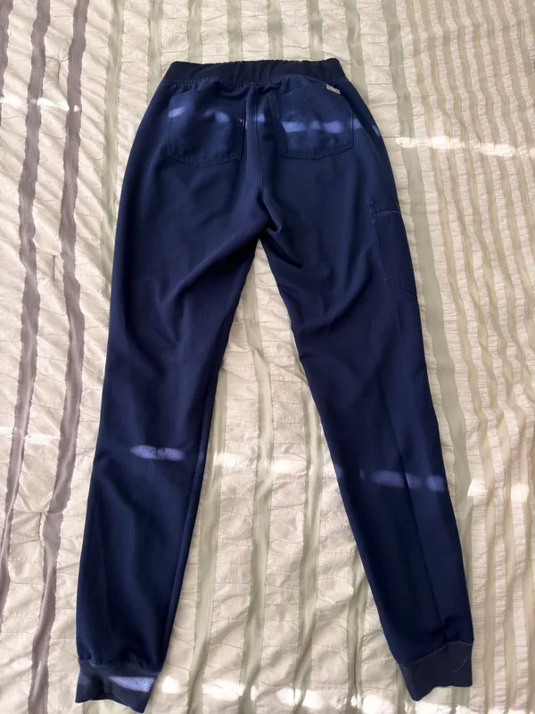 FIGS Scrub Pants Zamora Jogger Navy Blue - Image 2