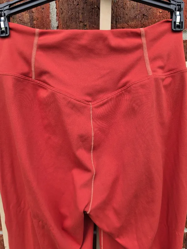 Rust Sculpt Flare Leggings Small - Image 7