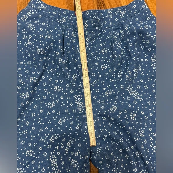 Free People Wild Heart Floral Wide Leg Pant Crop Top Set Sz‎ 10 - Image 8